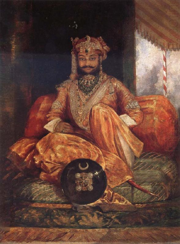His Highness Maharaja Tukoji II of Indore, George Landseer